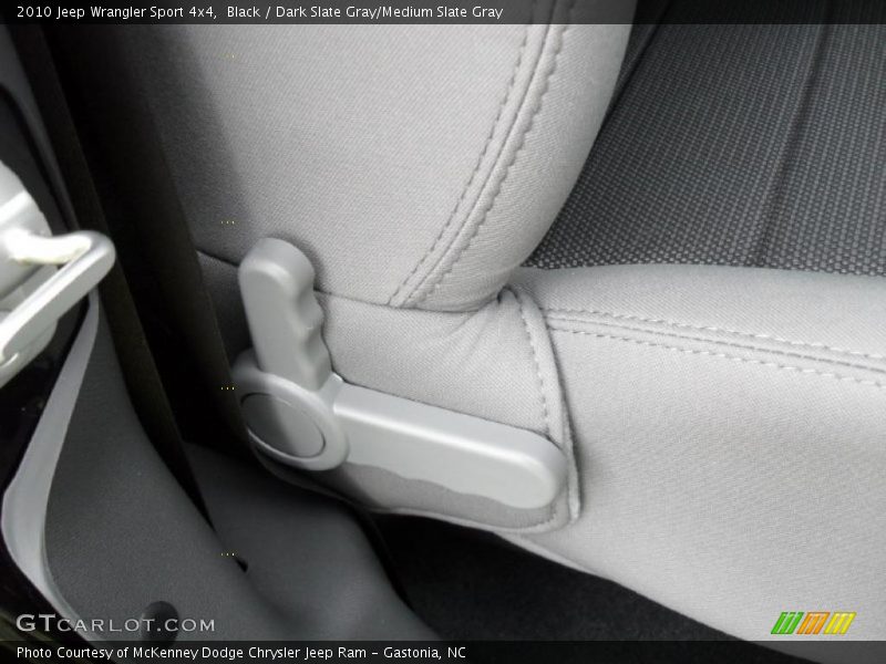 Black / Dark Slate Gray/Medium Slate Gray 2010 Jeep Wrangler Sport 4x4