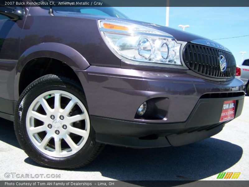 Amethyst Metallic / Gray 2007 Buick Rendezvous CX