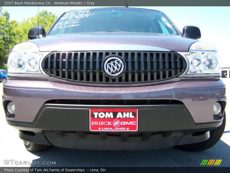 Amethyst Metallic / Gray 2007 Buick Rendezvous CX