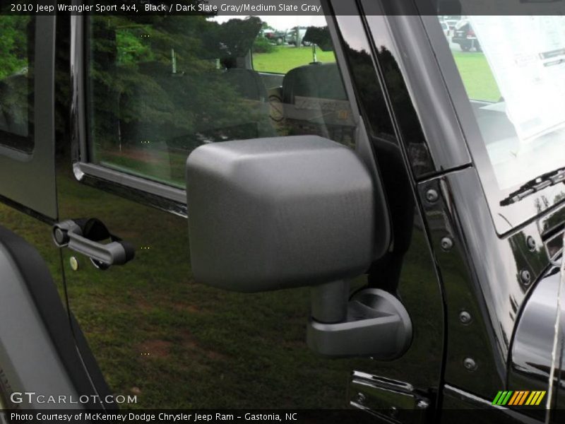 Black / Dark Slate Gray/Medium Slate Gray 2010 Jeep Wrangler Sport 4x4