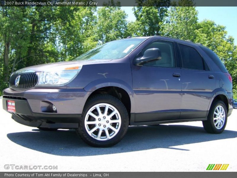 Amethyst Metallic / Gray 2007 Buick Rendezvous CX