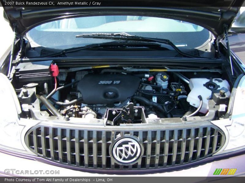 Amethyst Metallic / Gray 2007 Buick Rendezvous CX