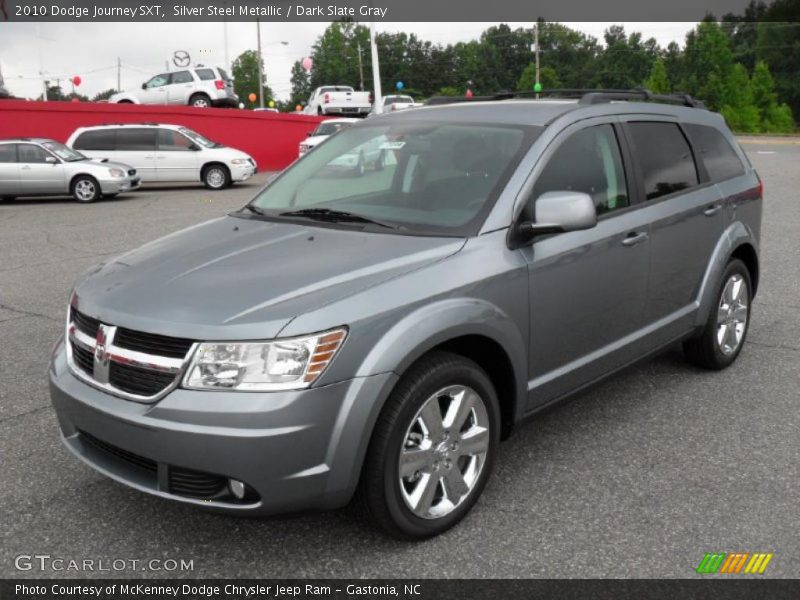 Silver Steel Metallic / Dark Slate Gray 2010 Dodge Journey SXT