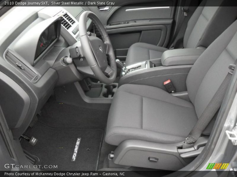 Silver Steel Metallic / Dark Slate Gray 2010 Dodge Journey SXT