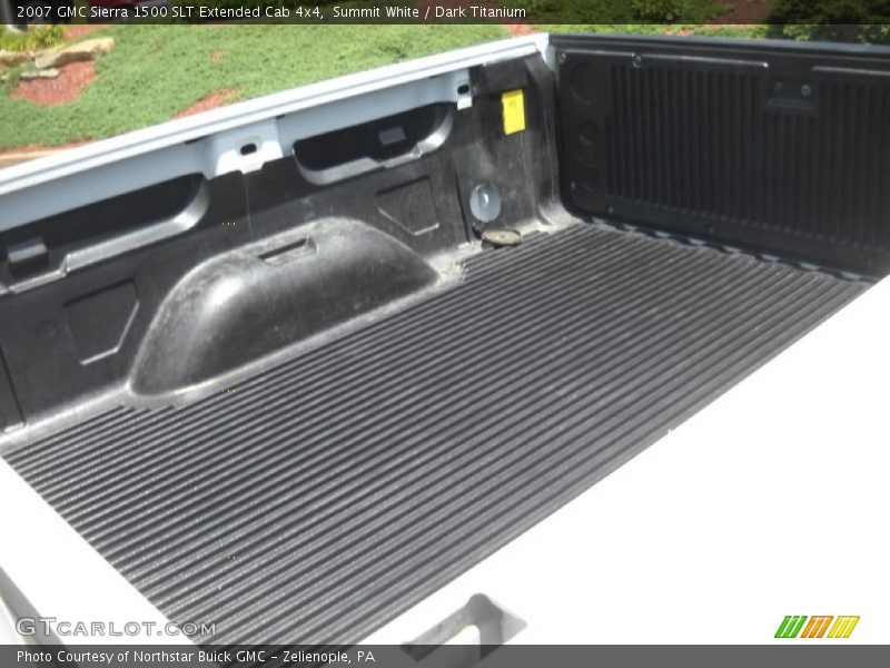 Summit White / Dark Titanium 2007 GMC Sierra 1500 SLT Extended Cab 4x4