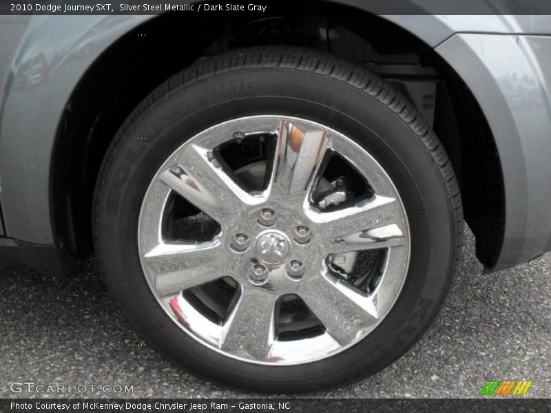 Silver Steel Metallic / Dark Slate Gray 2010 Dodge Journey SXT