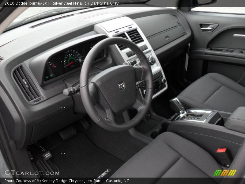 Silver Steel Metallic / Dark Slate Gray 2010 Dodge Journey SXT
