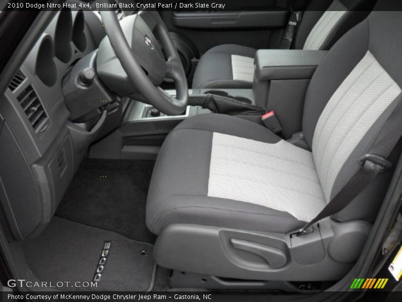 Brilliant Black Crystal Pearl / Dark Slate Gray 2010 Dodge Nitro Heat 4x4