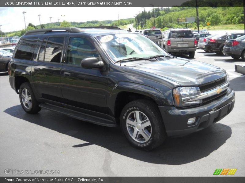 Dark Gray Metallic / Light Gray 2006 Chevrolet TrailBlazer EXT LS 4x4