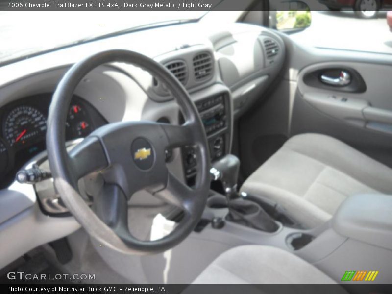 Dark Gray Metallic / Light Gray 2006 Chevrolet TrailBlazer EXT LS 4x4