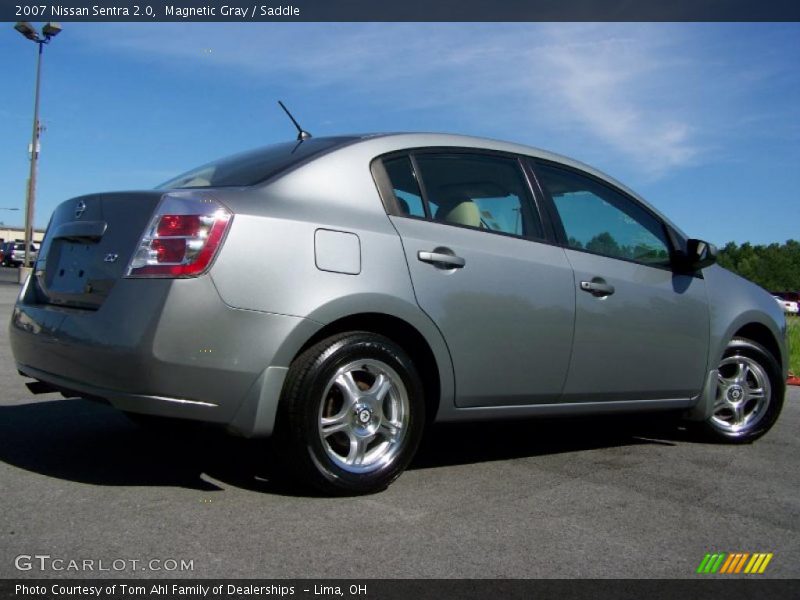 Magnetic Gray / Saddle 2007 Nissan Sentra 2.0
