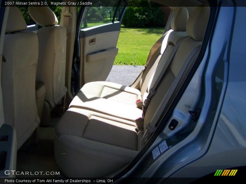 Magnetic Gray / Saddle 2007 Nissan Sentra 2.0