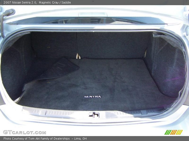 Magnetic Gray / Saddle 2007 Nissan Sentra 2.0