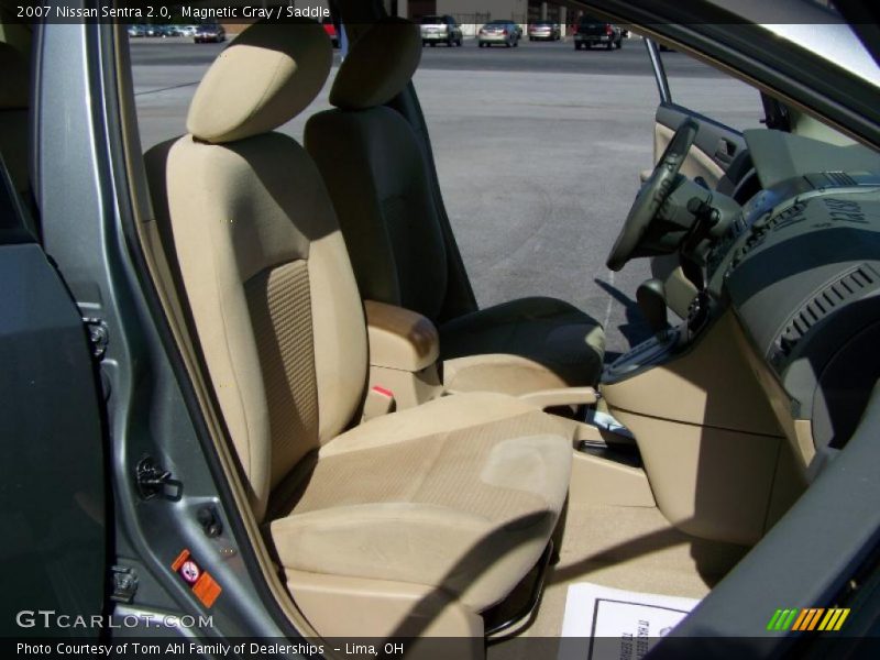 Magnetic Gray / Saddle 2007 Nissan Sentra 2.0
