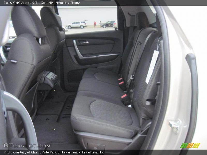 Gold Mist Metallic / Ebony 2010 GMC Acadia SLT
