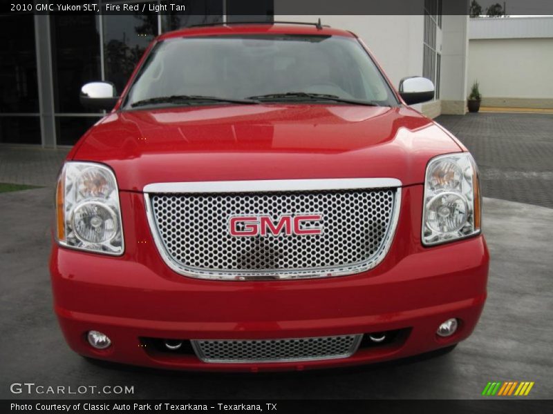 Fire Red / Light Tan 2010 GMC Yukon SLT