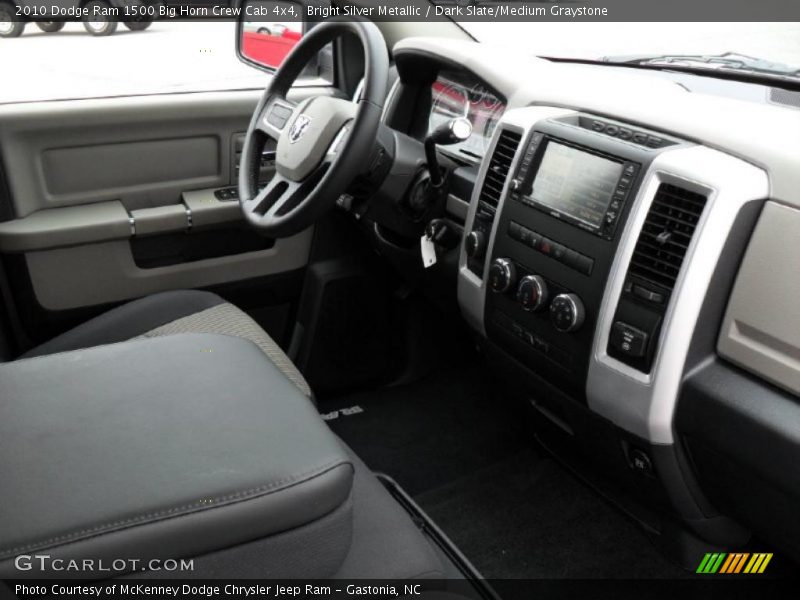 Bright Silver Metallic / Dark Slate/Medium Graystone 2010 Dodge Ram 1500 Big Horn Crew Cab 4x4