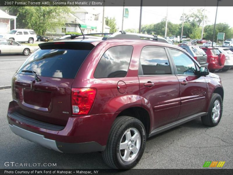 Sonoma Red Metallic / Ebony 2007 Pontiac Torrent AWD
