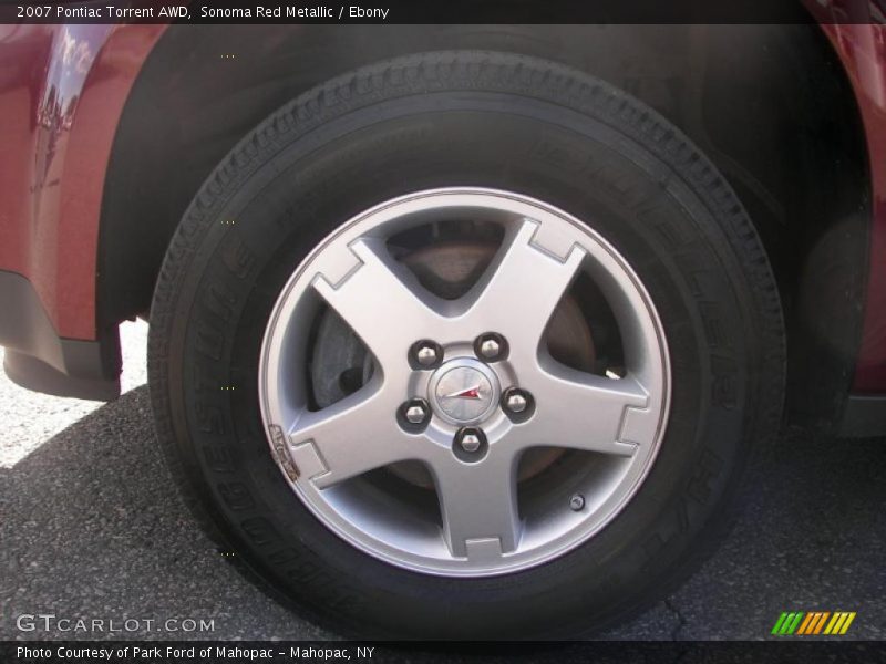 Sonoma Red Metallic / Ebony 2007 Pontiac Torrent AWD