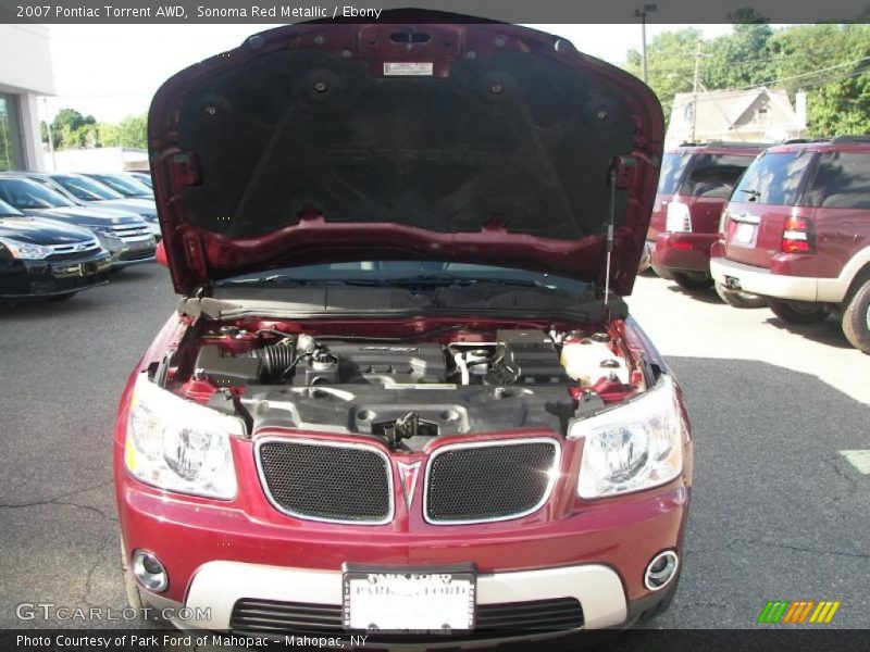 Sonoma Red Metallic / Ebony 2007 Pontiac Torrent AWD