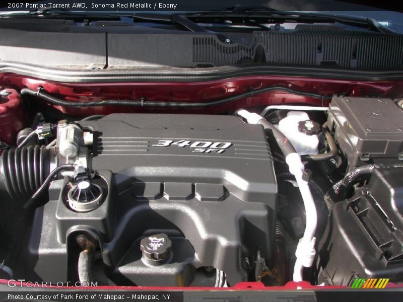 Sonoma Red Metallic / Ebony 2007 Pontiac Torrent AWD