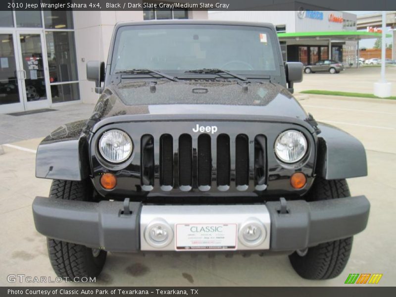 Black / Dark Slate Gray/Medium Slate Gray 2010 Jeep Wrangler Sahara 4x4