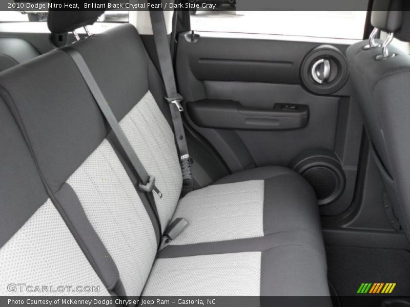 Brilliant Black Crystal Pearl / Dark Slate Gray 2010 Dodge Nitro Heat