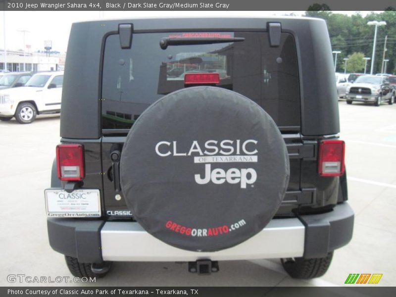 Black / Dark Slate Gray/Medium Slate Gray 2010 Jeep Wrangler Sahara 4x4