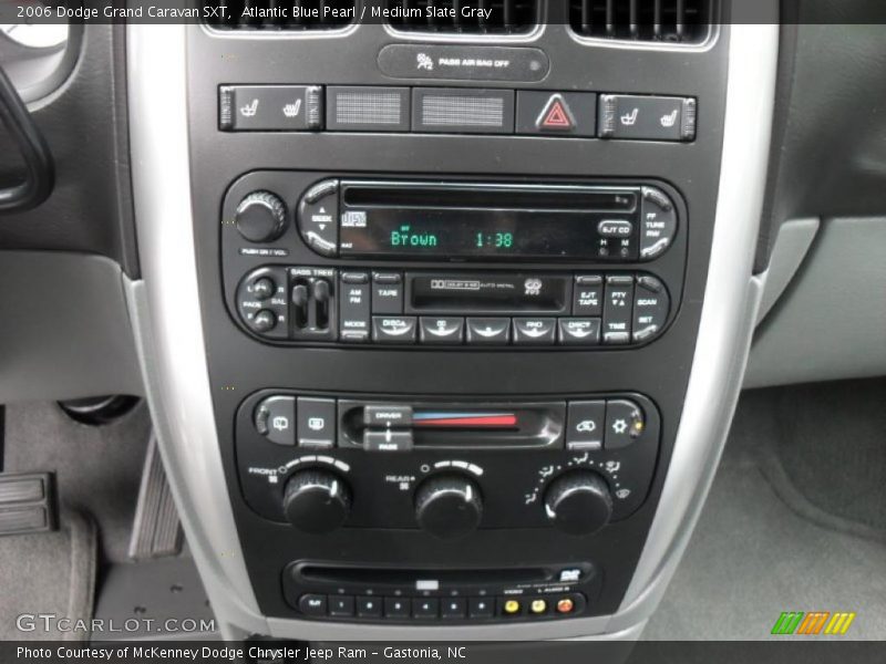 Atlantic Blue Pearl / Medium Slate Gray 2006 Dodge Grand Caravan SXT
