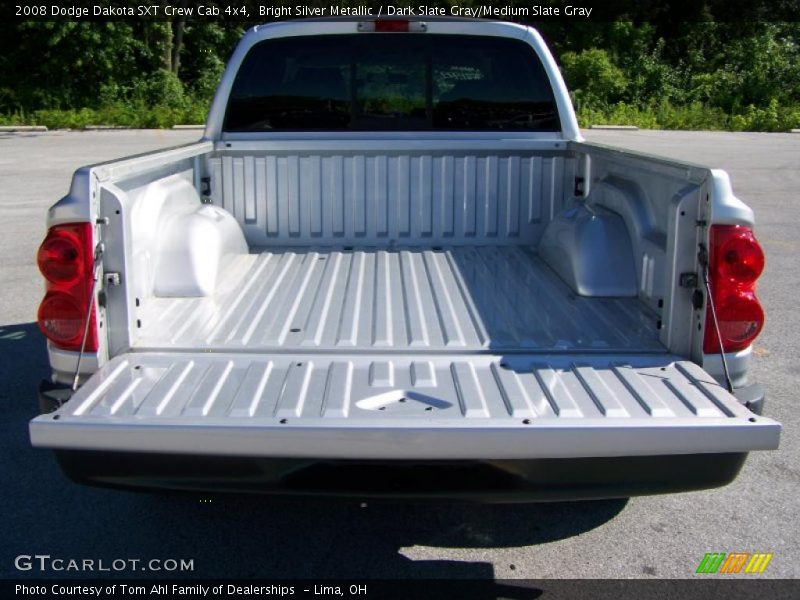 Bright Silver Metallic / Dark Slate Gray/Medium Slate Gray 2008 Dodge Dakota SXT Crew Cab 4x4