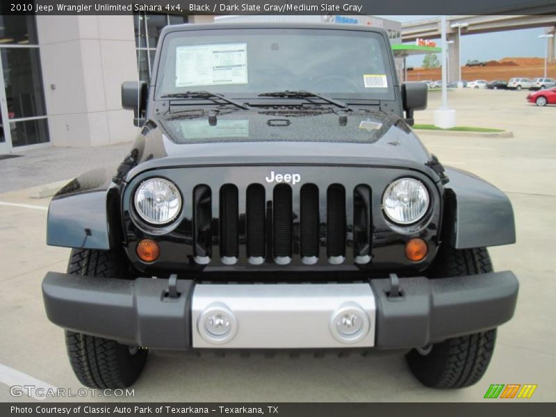 Black / Dark Slate Gray/Medium Slate Gray 2010 Jeep Wrangler Unlimited Sahara 4x4