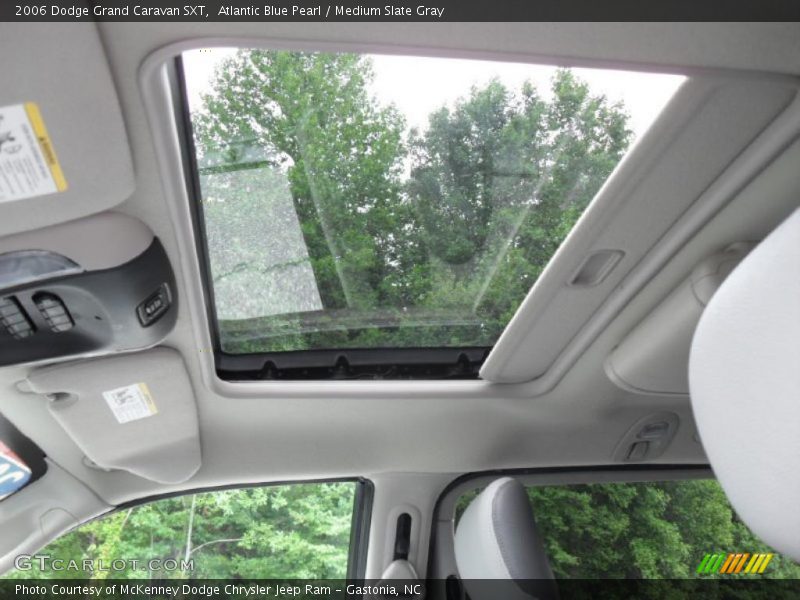 Atlantic Blue Pearl / Medium Slate Gray 2006 Dodge Grand Caravan SXT