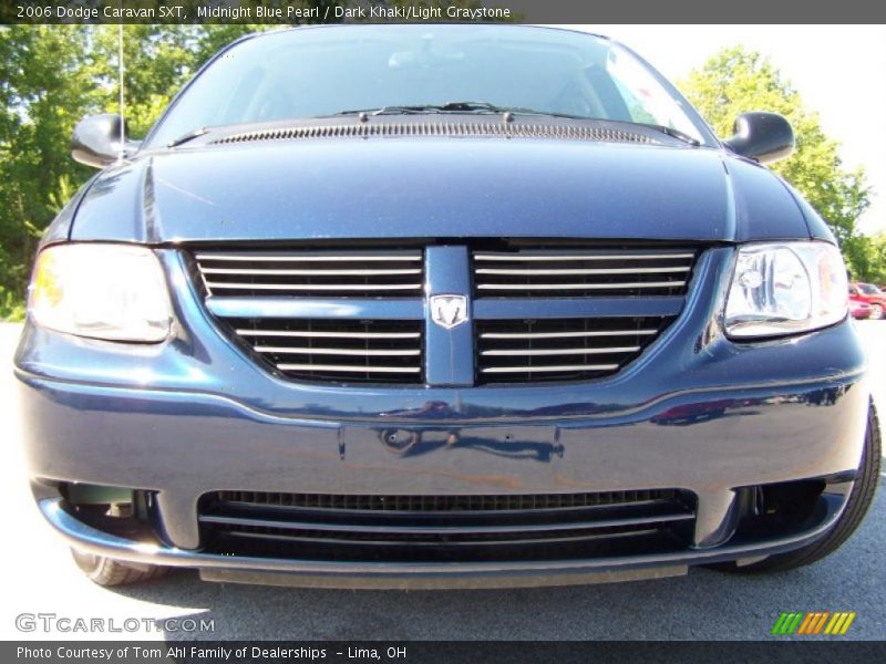 Midnight Blue Pearl / Dark Khaki/Light Graystone 2006 Dodge Caravan SXT
