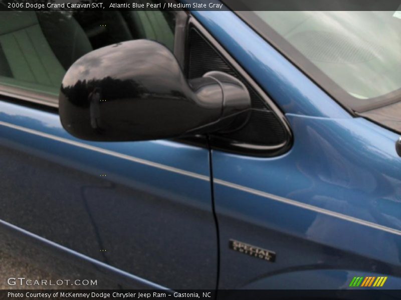 Atlantic Blue Pearl / Medium Slate Gray 2006 Dodge Grand Caravan SXT