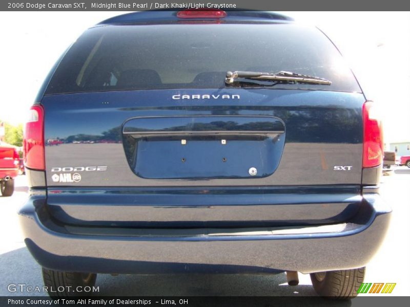 Midnight Blue Pearl / Dark Khaki/Light Graystone 2006 Dodge Caravan SXT