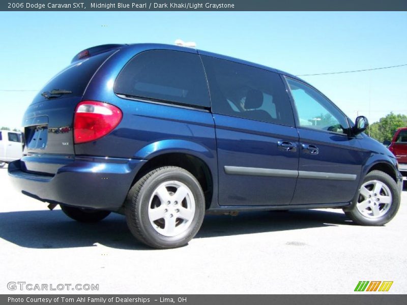 Midnight Blue Pearl / Dark Khaki/Light Graystone 2006 Dodge Caravan SXT