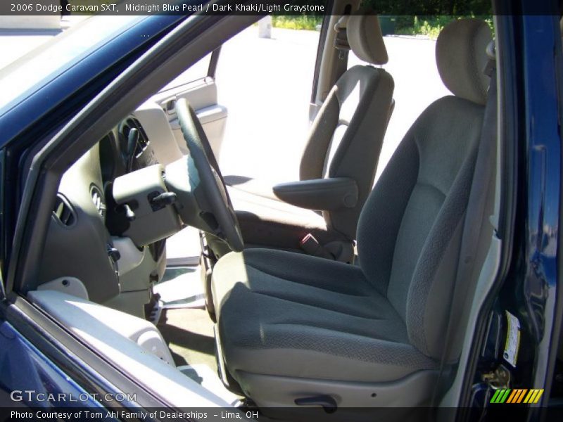 Midnight Blue Pearl / Dark Khaki/Light Graystone 2006 Dodge Caravan SXT