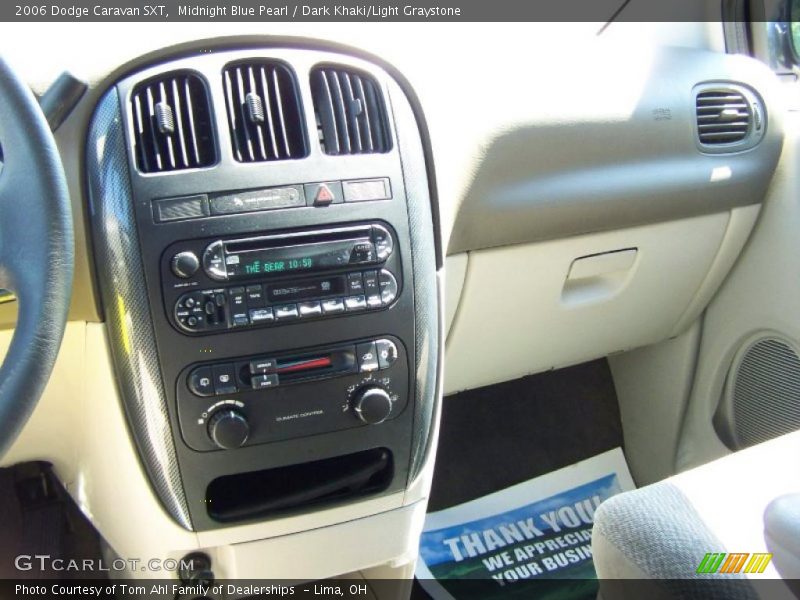 Midnight Blue Pearl / Dark Khaki/Light Graystone 2006 Dodge Caravan SXT