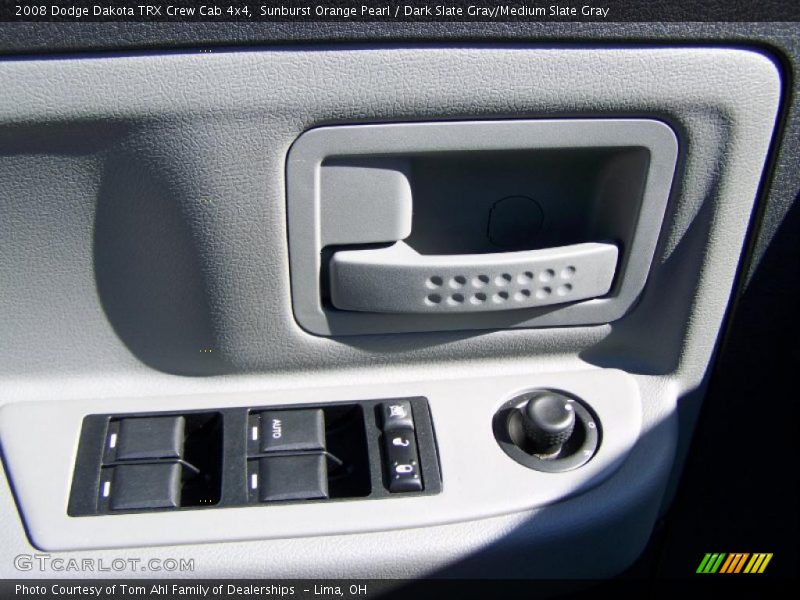 Sunburst Orange Pearl / Dark Slate Gray/Medium Slate Gray 2008 Dodge Dakota TRX Crew Cab 4x4