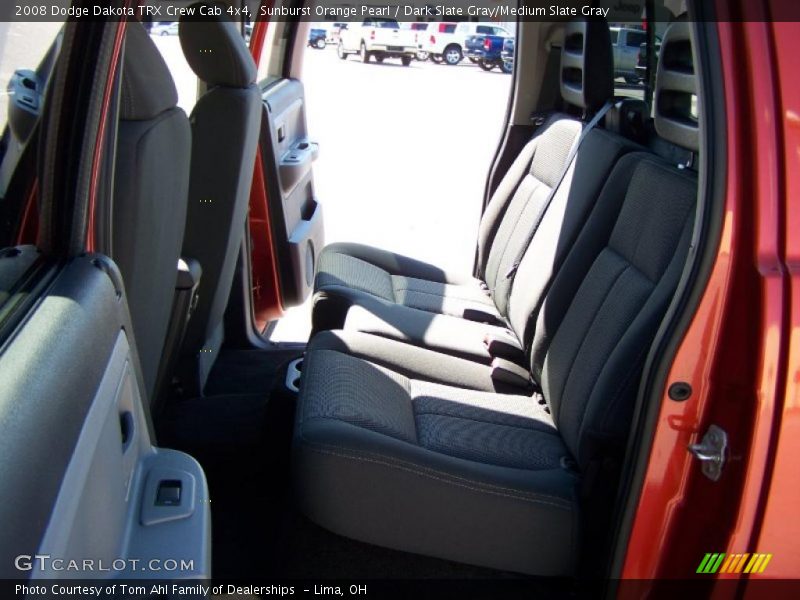 Sunburst Orange Pearl / Dark Slate Gray/Medium Slate Gray 2008 Dodge Dakota TRX Crew Cab 4x4