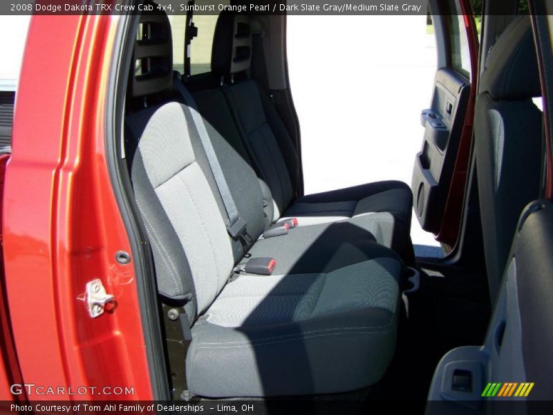 Sunburst Orange Pearl / Dark Slate Gray/Medium Slate Gray 2008 Dodge Dakota TRX Crew Cab 4x4
