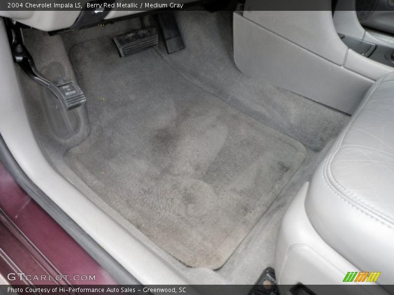 Berry Red Metallic / Medium Gray 2004 Chevrolet Impala LS
