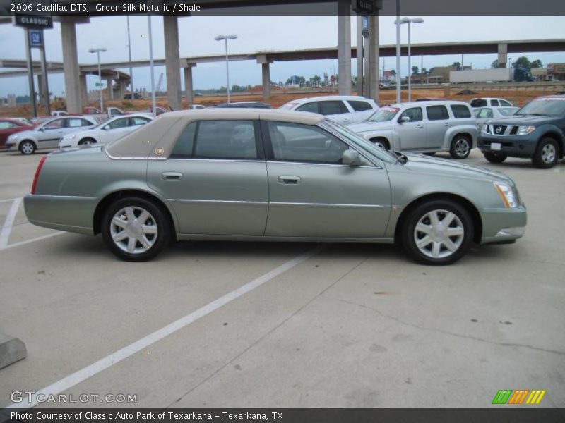 Green Silk Metallic / Shale 2006 Cadillac DTS