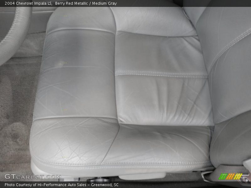 Berry Red Metallic / Medium Gray 2004 Chevrolet Impala LS