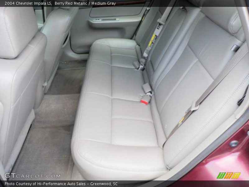 Berry Red Metallic / Medium Gray 2004 Chevrolet Impala LS