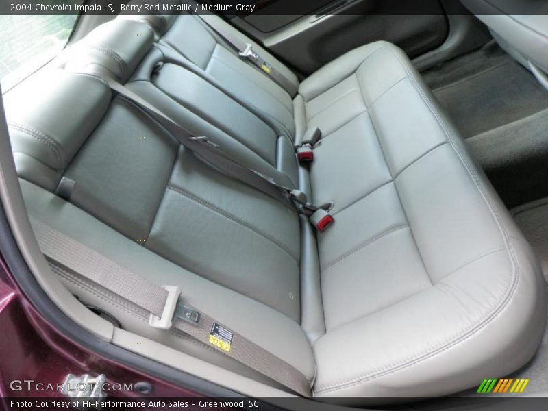 Berry Red Metallic / Medium Gray 2004 Chevrolet Impala LS
