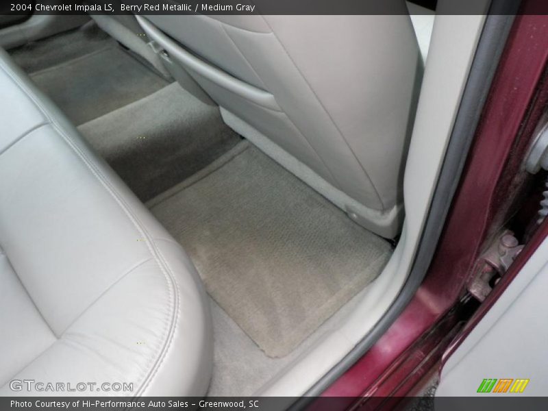 Berry Red Metallic / Medium Gray 2004 Chevrolet Impala LS