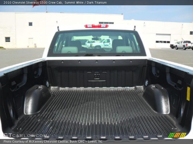 Summit White / Dark Titanium 2010 Chevrolet Silverado 1500 Crew Cab