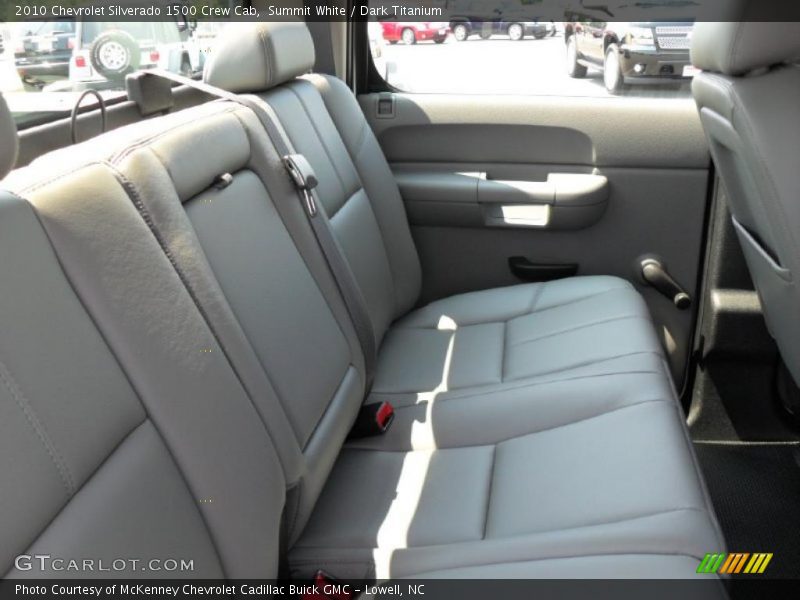 Summit White / Dark Titanium 2010 Chevrolet Silverado 1500 Crew Cab