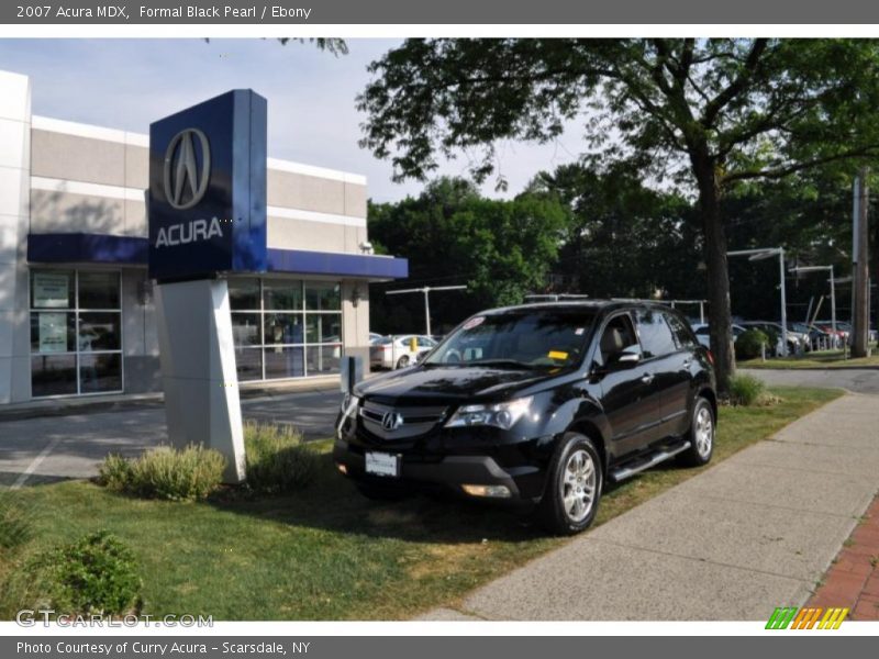 Formal Black Pearl / Ebony 2007 Acura MDX